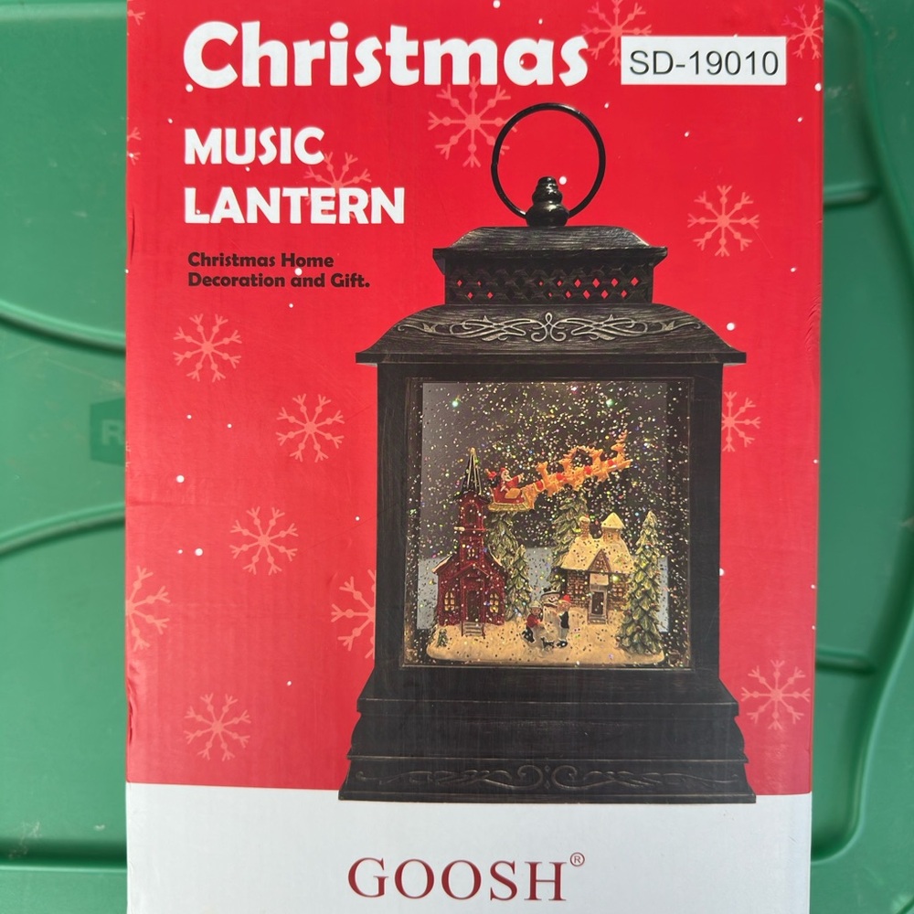 Goosh brand Christmas music lantern
